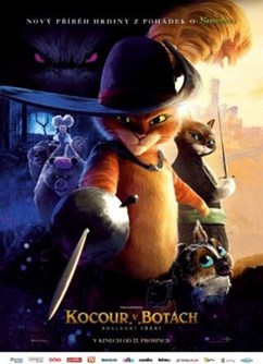 Kocour v botách: Poslední přání - Letní kino Litoměřice