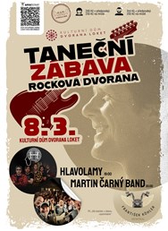 Rocková Dvorana - dvojkoncert Hlavolamy a Martin Čarný Band