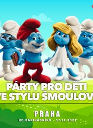 PÁRTY PRO DĚTI / Ve stylu šmoulové / PRAHA