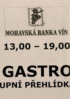 GASTRO - nákupní přehlídka vín