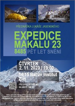 Lukáš Jasenský - Makalu 8485 m 2023 expedice (Zlín)
