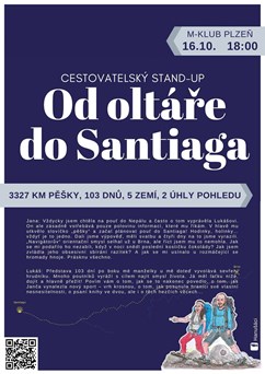 3327km pěšky z pohledu muže a ženy (Od oltáře do Santiaga)
