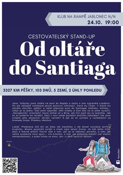 3327km pěšky z pohledu muže a ženy (Od oltáře do Santiaga)