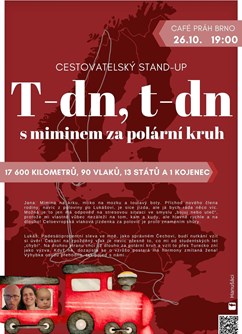 17 600 km vlakem s miminem za polární kruh