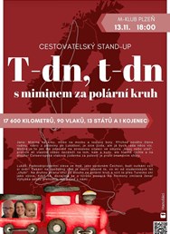 17 600 km vlakem s miminem za polární kruh