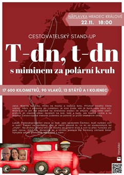 17 600 km vlakem s miminem za polární kruh