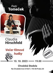 Večer filmové hudby (Claudia HIRSCHFELD & Petr TOMEČEK)