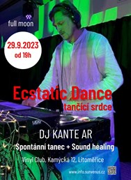 Ecstatic dance - tančící srdce 
