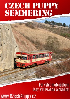 Czech Puppy - Semmering motoráčkem