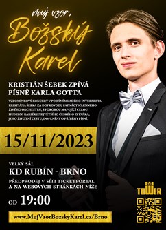 Můj Vzor, Božský Karel - Kristián Šebek a písně Karla Gotta