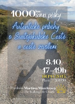 1000km sama pěšky: Autentické příběhy o Svatojakubské Cestě