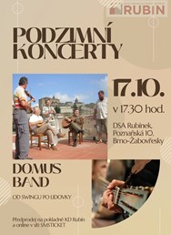 Podzimní koncerty - DOMUS BAND 
