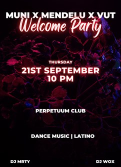 Welcome Party (MENDELU/MUNI/VUT)