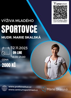 MUDr. Marie Skalská: Výživa mladého sportovce on-line