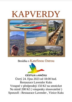 Kapverdy s Kateřinou Ostrou