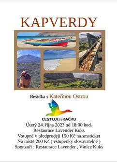 Kapverdy s Kateřinou Ostrou