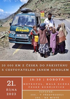 20 000 km z Česka do pákistánského Himaláje - Jan Rendl