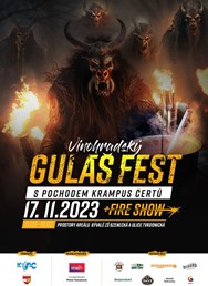 Vinohradský GulášFest s pochodem Krampus čertů