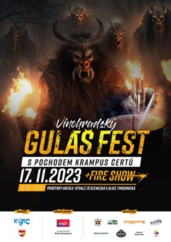 Vinohradský GulášFest s pochodem Krampus čertů