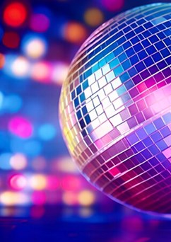 Retro dance party