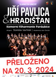 HRADIŠŤAN & Jiří Pavlica s Komorní filharmonií Pardubice