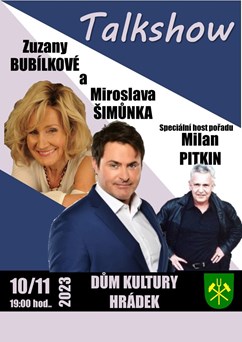 Talkshow Zuzany Bubílkové a Miroslava Šimůnka