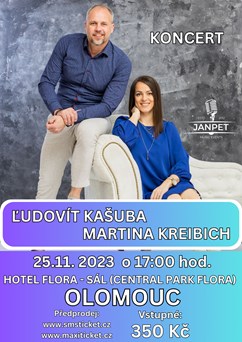 Koncert Ľudovít Kašuba a Martina Kreibich