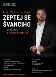 Zeptej se Švanciho aneb večer s Petrem Švancarou