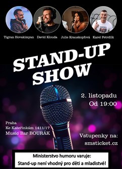 Stand-up comedy Show v Music Baru Bourák