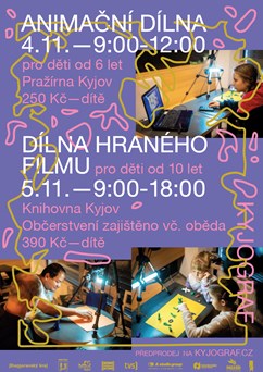 Animační dílna pro děti ve 6–15 let