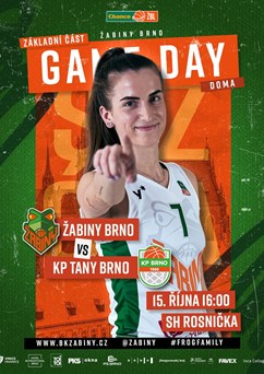 Chance ŽBL: Žabiny Brno - KP TANY Brno