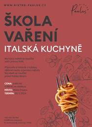 Škola vaření s Romanem Paulusem - Italská kuchyně