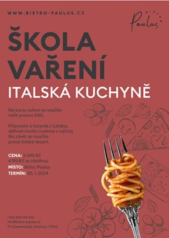 Škola vaření s Romanem Paulusem - Italská kuchyně