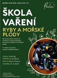 Škola vaření s Romanem Paulusem - Ryby a mořské plody