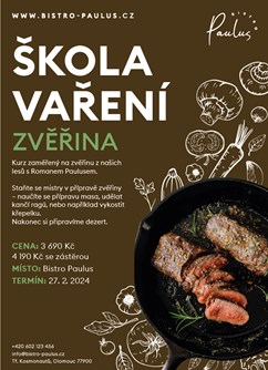 Škola vaření s Romanem Paulusem - Zvěřinové hody