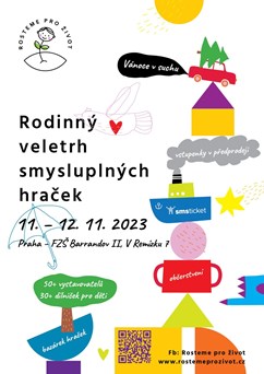 Rodinný veletrh smysluplných hraček Rosteme pro život