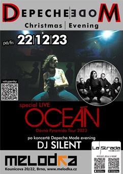 Christmas Depeche mode evening + Oceán - koncert - DJ Silent