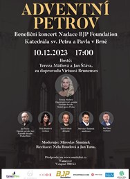 Benefiční koncert Adventní Petrov - Tereza Mátlová a hosté