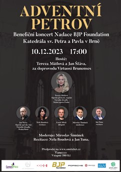 Benefiční koncert Adventní Petrov - Tereza Mátlová a hosté