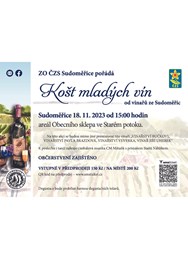 Košt mladých vín Sudoměřice 2023