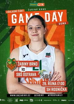 Chance ŽBL: Žabiny Brno - SBŠ Ostrava