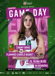 EuroCup: Žabiny Brno - Flammes Carolo Basket (FRA)