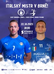 SKKP Handball Brno vs. Junior Fasano - EHF European Cup