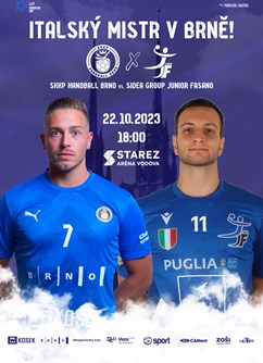 SKKP Handball Brno vs. Junior Fasano - EHF European Cup