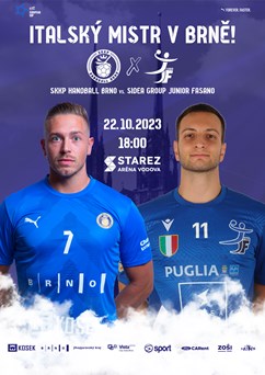 SKKP Handball Brno vs. Junior Fasano - EHF European Cup