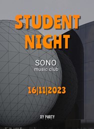 Student Night | Sono Centrum | VIP vstupenky