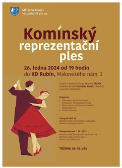 Reprezentační ples MČ Brno-Komín