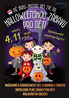 Halloweenská zábava pro děti