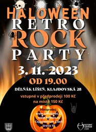 Halloween retro rock party