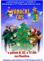 Loutková revue: VÁNOČNÍ ČAS  s hosty JŮ a HELE